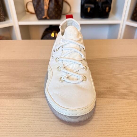 Christian Louboutin Arpoador White Leather Drawstring Low Top Sneakers 42.5 main image 14